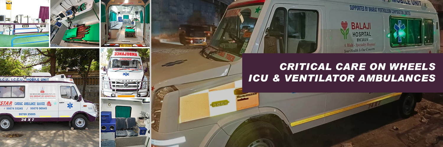 Critical Care on Wheels – ICU & Ventilator Ambulances